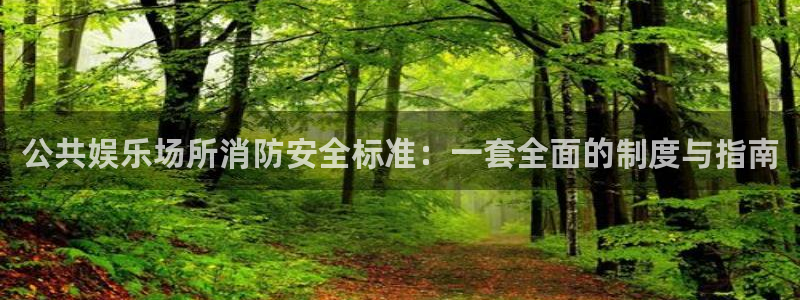 开丰娱乐168：公共娱乐场所消防安全标准：一套全面的制度与指南